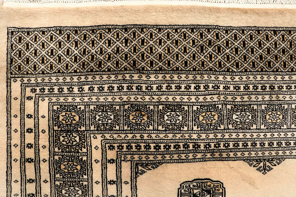 Bisque Bokhara 10' 1 x 12' 10 - No. 59555 - ALRUG Rug Store