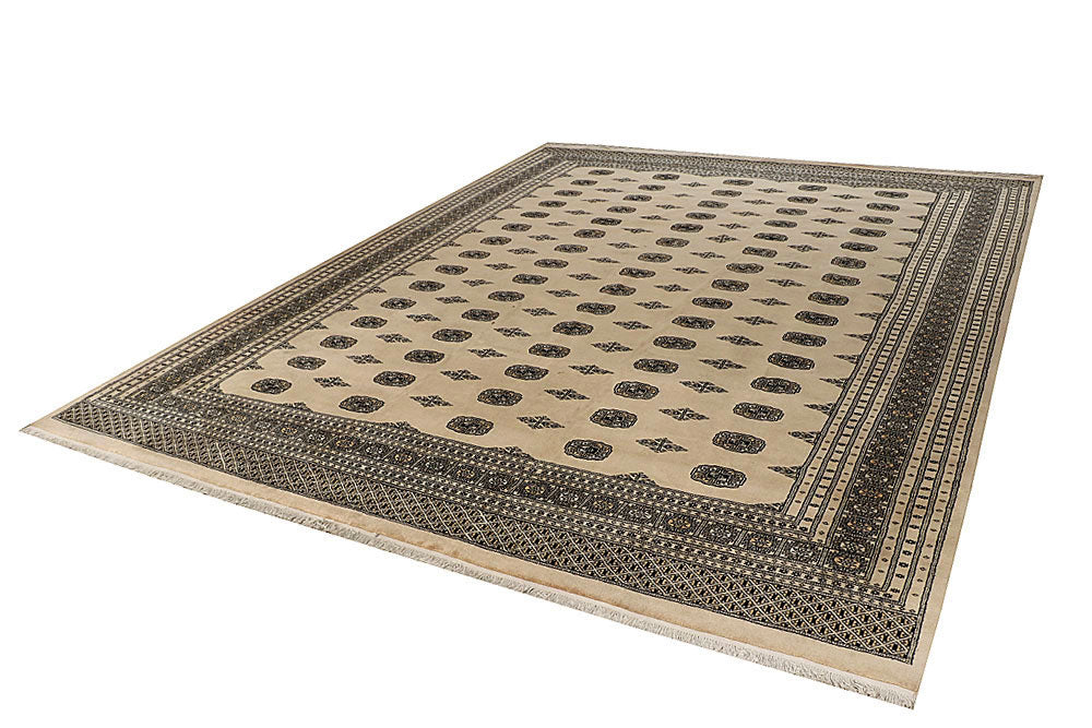 Bisque Bokhara 10' 1 x 12' 10 - No. 59555 - ALRUG Rug Store