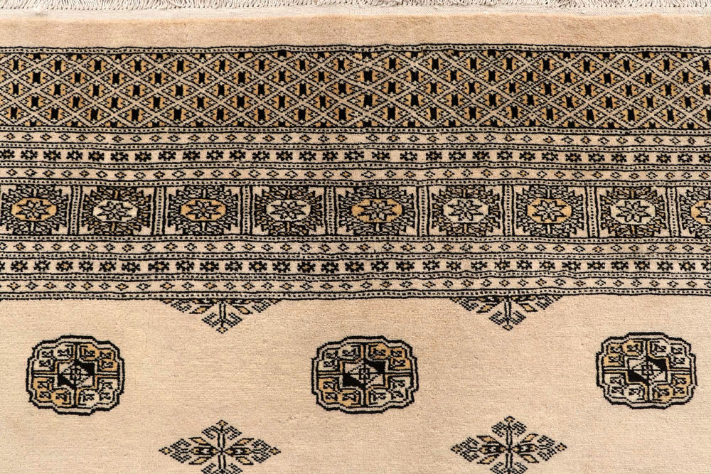 Bisque Bokhara 10' x 13' 4 - No. 59556 - ALRUG Rug Store