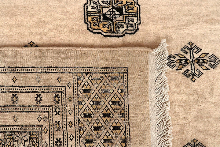 Bisque Bokhara 9' 10 x 12' 4 - No. 59557 - ALRUG Rug Store