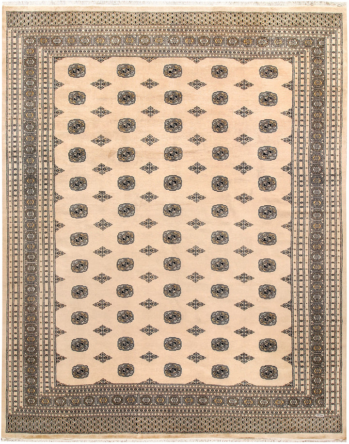 Bisque Bokhara 9' 10 x 12' 4 - No. 59557 - ALRUG Rug Store