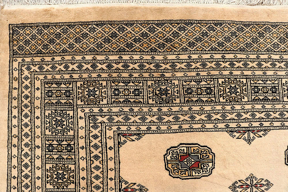 Bisque Bokhara 10' x 13' 4 - No. 59558 - ALRUG Rug Store