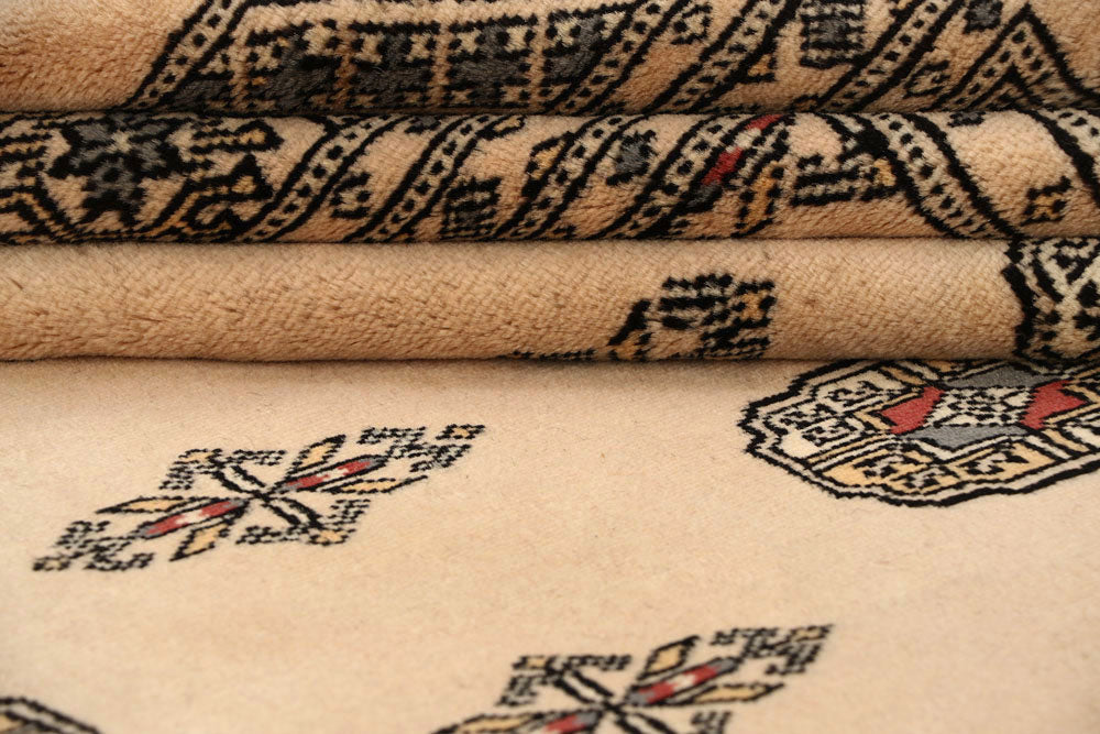 Bisque Bokhara 10' x 13' 4 - No. 59558 - ALRUG Rug Store