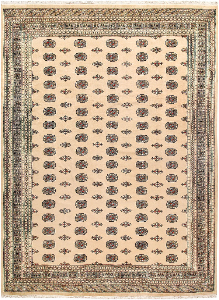 Bisque Bokhara 10' x 13' 4 - No. 59558 - ALRUG Rug Store