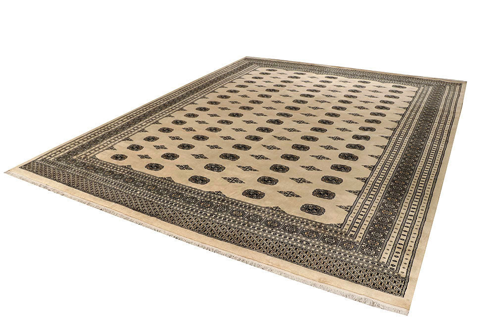 Bisque Bokhara 10' 2 x 13' - No. 59559 - ALRUG Rug Store