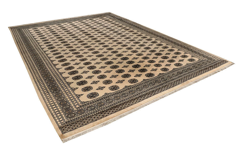 Blanched Almond Bokhara 10' 2 x 14' - No. 59560 - ALRUG Rug Store