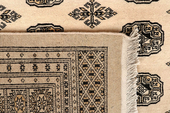 Blanched Almond Bokhara 10' 2 x 14' - No. 59560 - ALRUG Rug Store