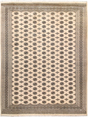 Blanched Almond Bokhara 10' 2 x 14' - No. 59560 - ALRUG Rug Store