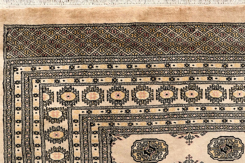 Bisque Bokhara 9' 11 x 14' 2 - No. 59561 - ALRUG Rug Store