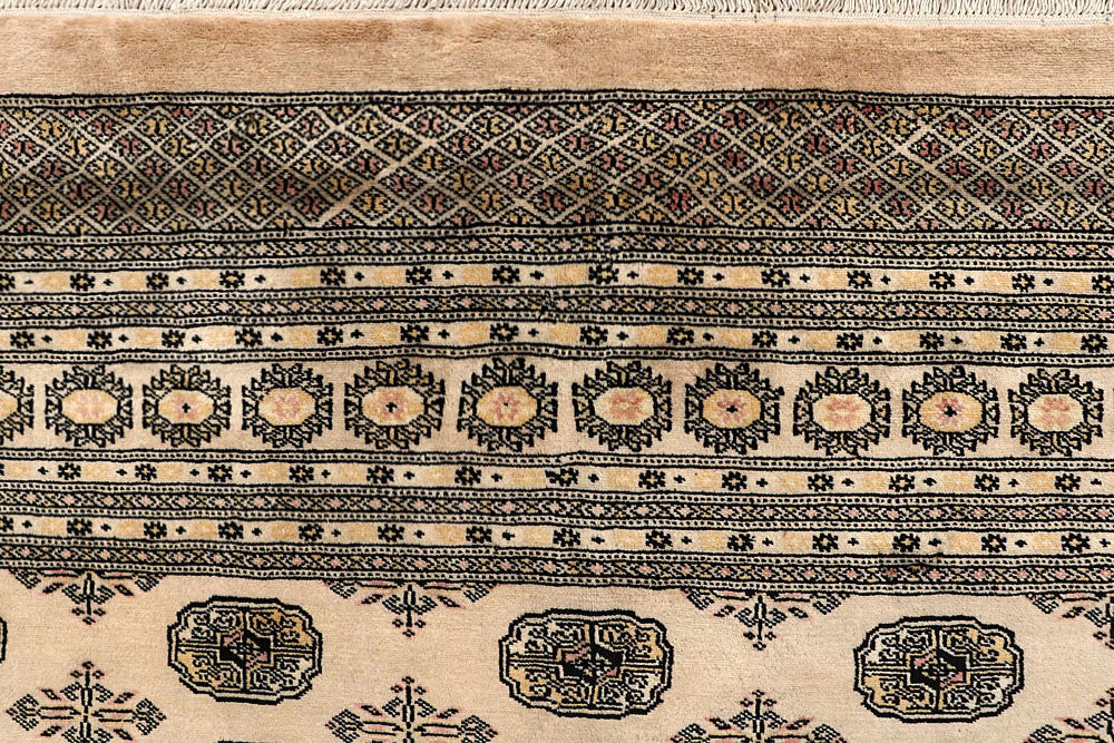 Bisque Bokhara 9' 11 x 14' 2 - No. 59561 - ALRUG Rug Store