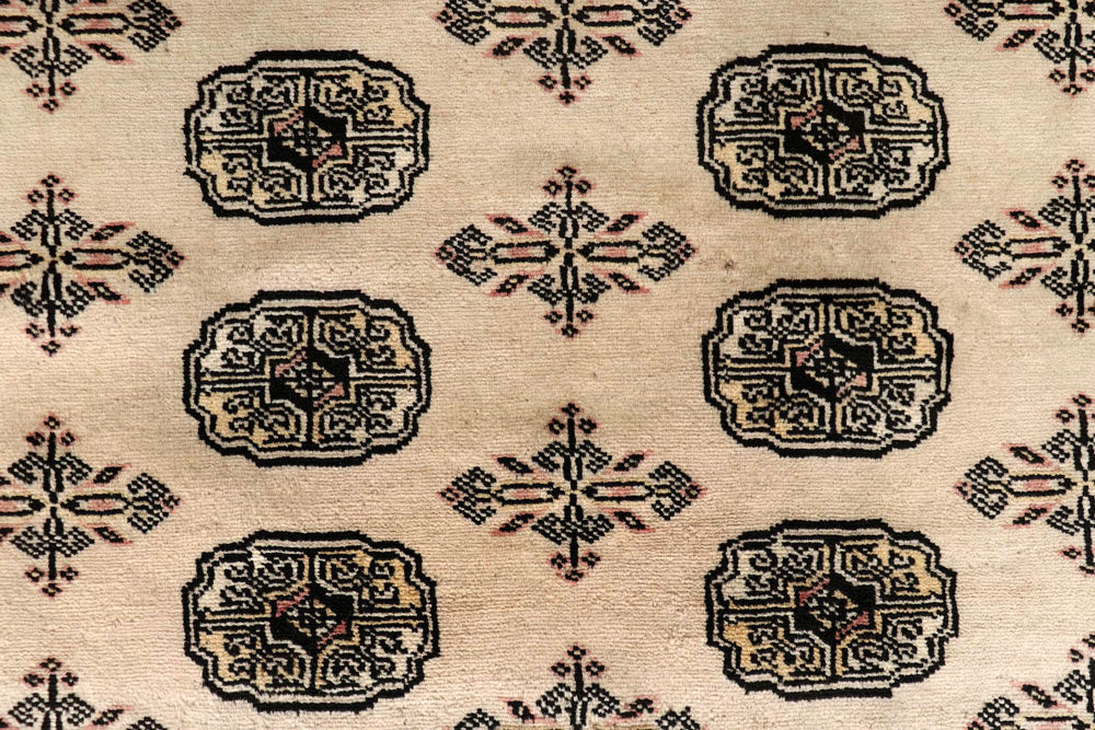 Bisque Bokhara 9' 11 x 14' 2 - No. 59561 - ALRUG Rug Store