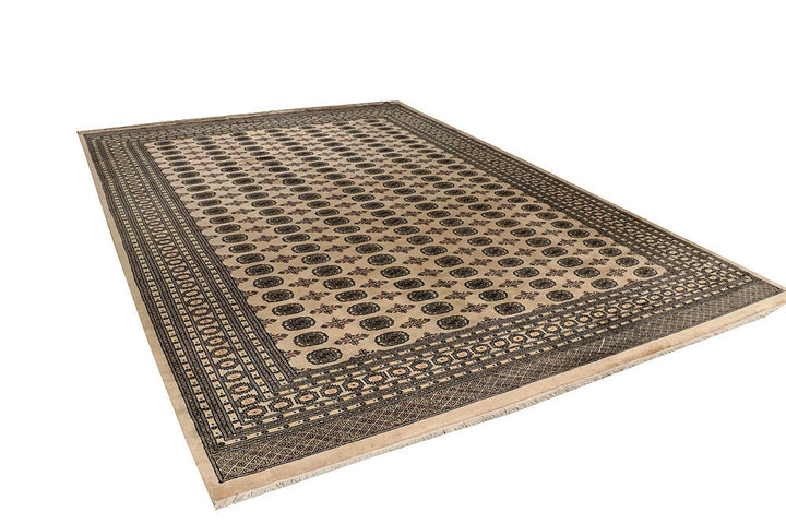 Bisque Bokhara 9' 11 x 14' 2 - No. 59561 - ALRUG Rug Store