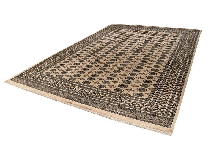 Bisque Bokhara 9' 11 x 14' 2 - No. 59561 - ALRUG Rug Store