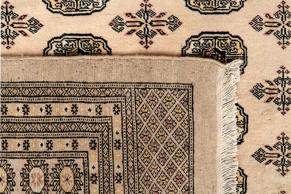 Bisque Bokhara 9' 11 x 14' 2 - No. 59561 - ALRUG Rug Store