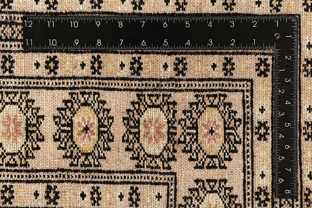 Bisque Bokhara 9' 11 x 14' 2 - No. 59561 - ALRUG Rug Store