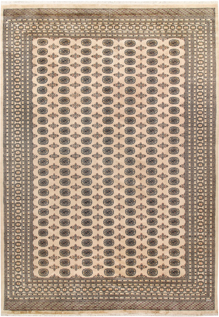 Bisque Bokhara 9' 11 x 14' 2 - No. 59561 - ALRUG Rug Store