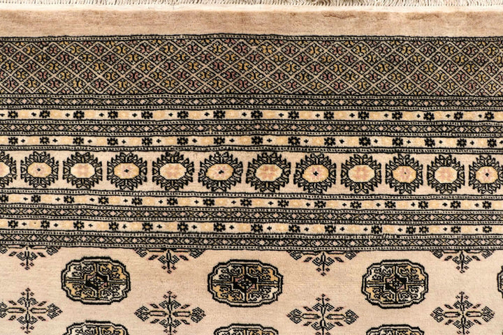 Bisque Bokhara 9' 11 x 14' 1 - No. 59562 - ALRUG Rug Store