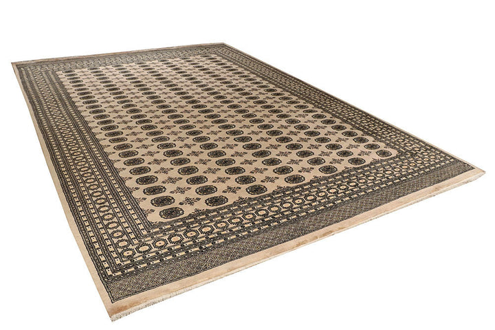 Bisque Bokhara 9' 11 x 14' 1 - No. 59562 - ALRUG Rug Store