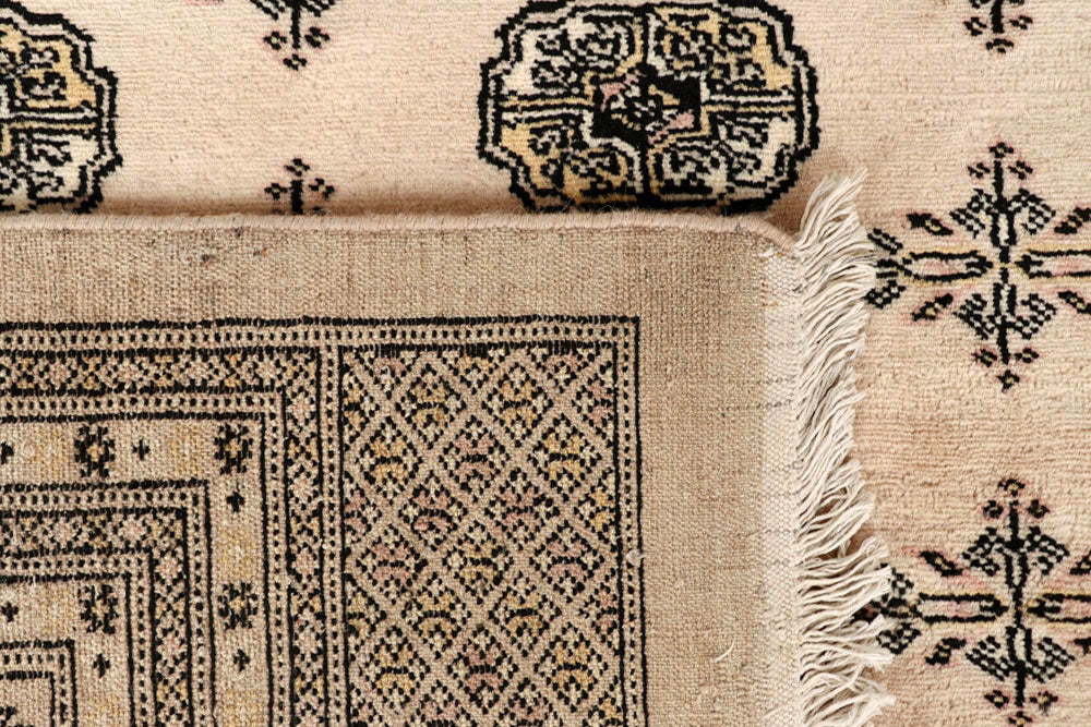 Bisque Bokhara 9' 11 x 14' 1 - No. 59562 - ALRUG Rug Store