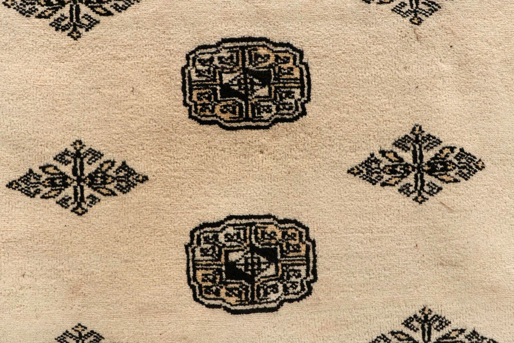 Bisque Bokhara 10' x 13' 4 - No. 59564 - ALRUG Rug Store