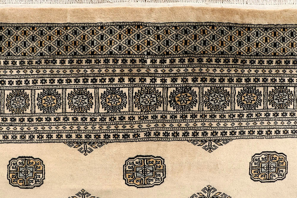 Bisque Bokhara 10' 1 x 14' 1 - No. 59565 - ALRUG Rug Store