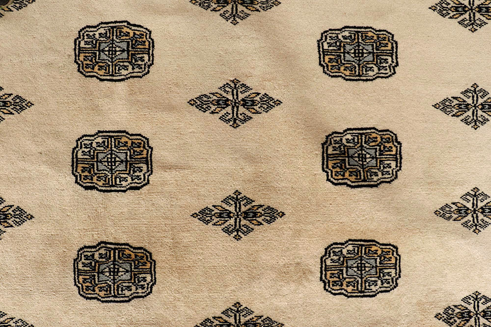 Bisque Bokhara 10' 1 x 14' 1 - No. 59565 - ALRUG Rug Store