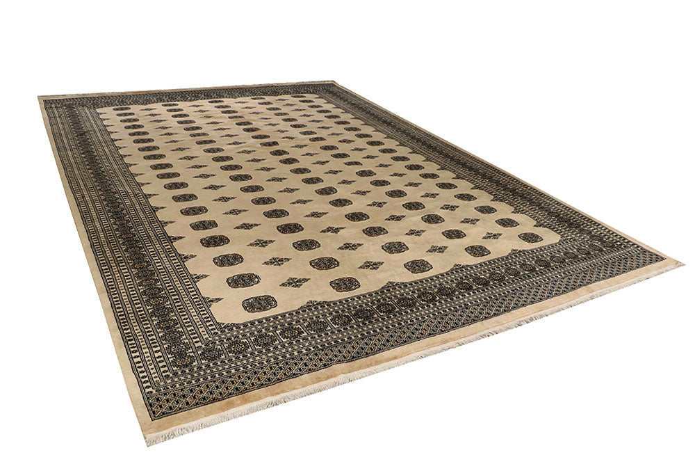 Bisque Bokhara 10' 1 x 14' 1 - No. 59565 - ALRUG Rug Store