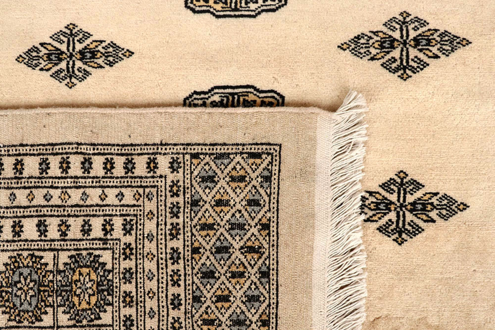 Bisque Bokhara 10' 1 x 14' 1 - No. 59565 - ALRUG Rug Store