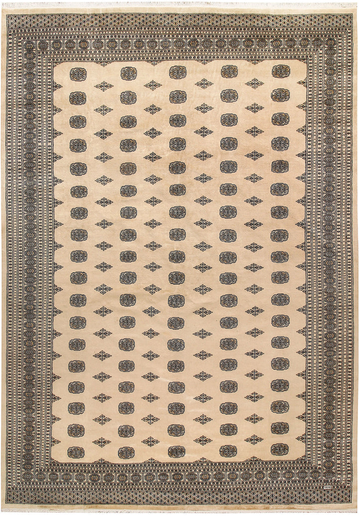 Bisque Bokhara 10' 1 x 14' 1 - No. 59565 - ALRUG Rug Store