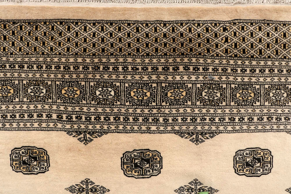 Bisque Bokhara 10' 2 x 13' 1 - No. 59566 - ALRUG Rug Store
