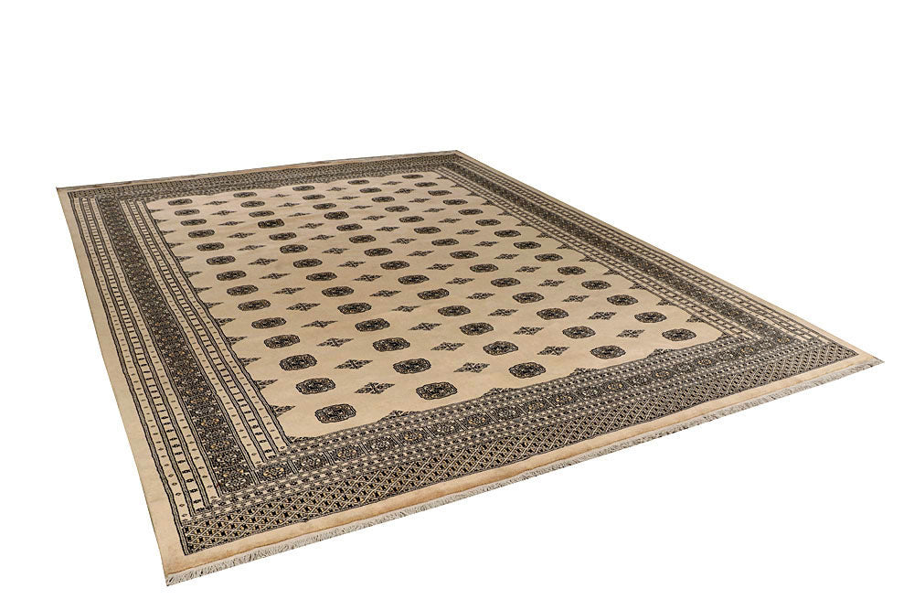 Bisque Bokhara 10' 2 x 13' 1 - No. 59566 - ALRUG Rug Store