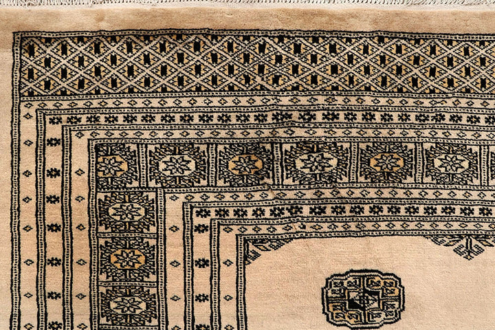 Bisque Bokhara 10' 1 x 13' 7 - No. 59568 - ALRUG Rug Store