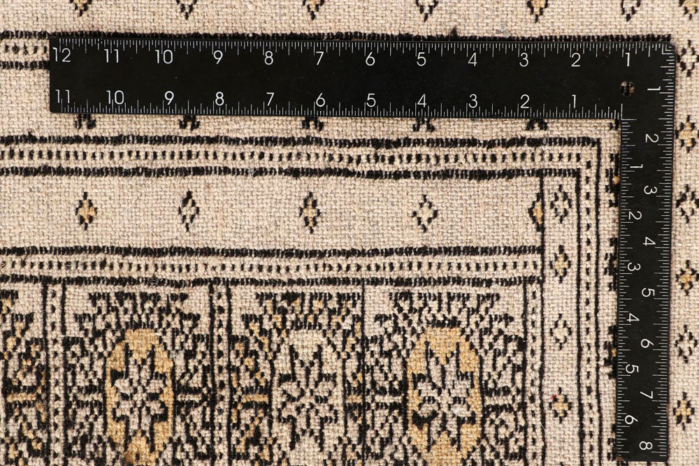 Bisque Bokhara 10' 1 x 12' 3 - No. 59569 - ALRUG Rug Store