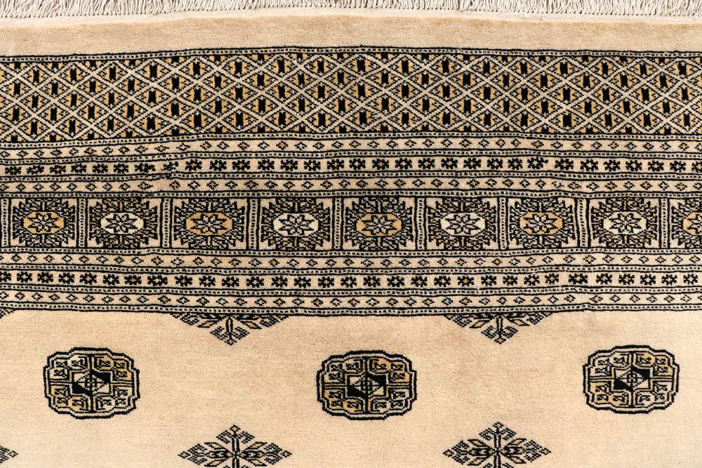 Bisque Bokhara 10' 1 x 13' 6 - No. 59571 - ALRUG Rug Store