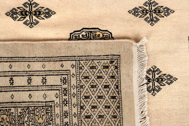 Bisque Bokhara 10' 1 x 13' 6 - No. 59571 - ALRUG Rug Store