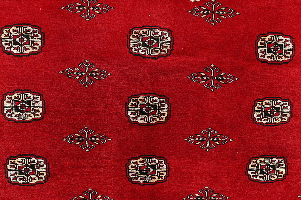 Red Bokhara 10' 4 x 13' 10 - No. 59586 - ALRUG Rug Store