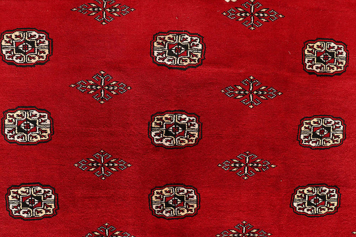 Red Bokhara 10' 4 x 13' 10 - No. 59586 - ALRUG Rug Store