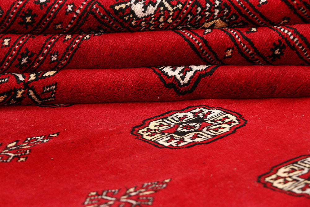 Red Bokhara 10' 4 x 13' 10 - No. 59586 - ALRUG Rug Store