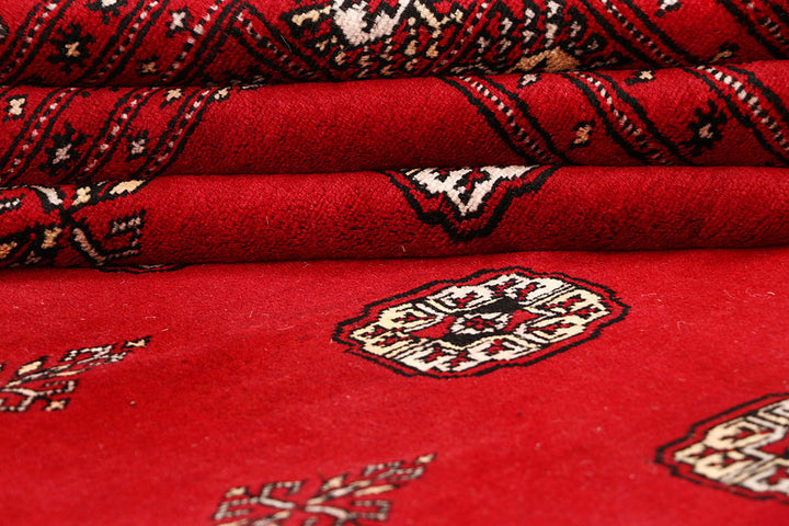 Red Bokhara 10' 4 x 13' 10 - No. 59586 - ALRUG Rug Store