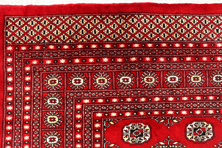 Firebrick Bokhara 10' x 14' 1 - No. 59587 - ALRUG Rug Store