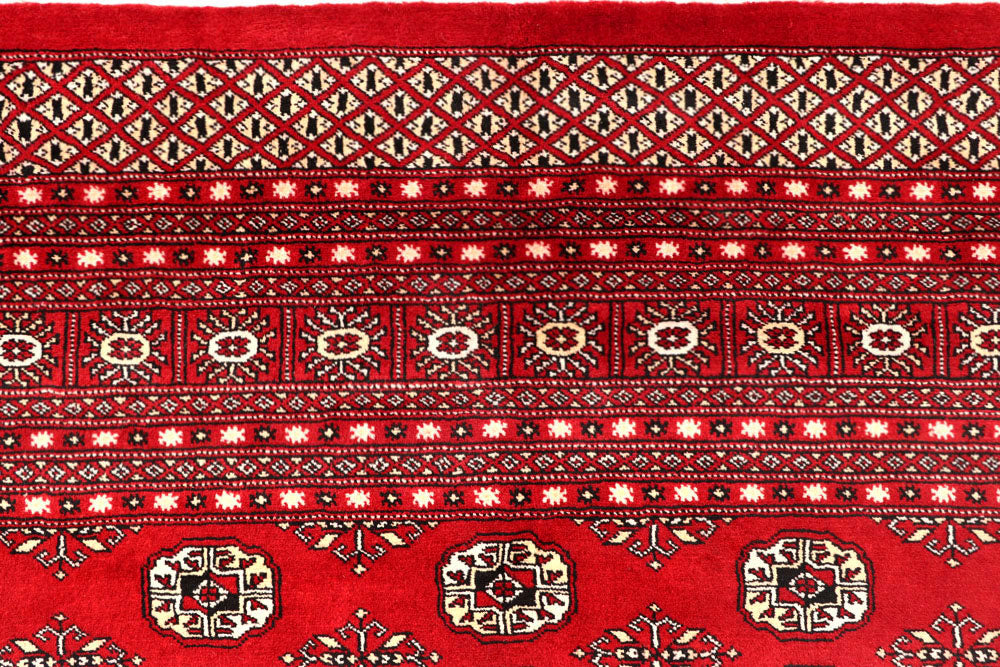 Firebrick Bokhara 10' x 14' 1 - No. 59587 - ALRUG Rug Store