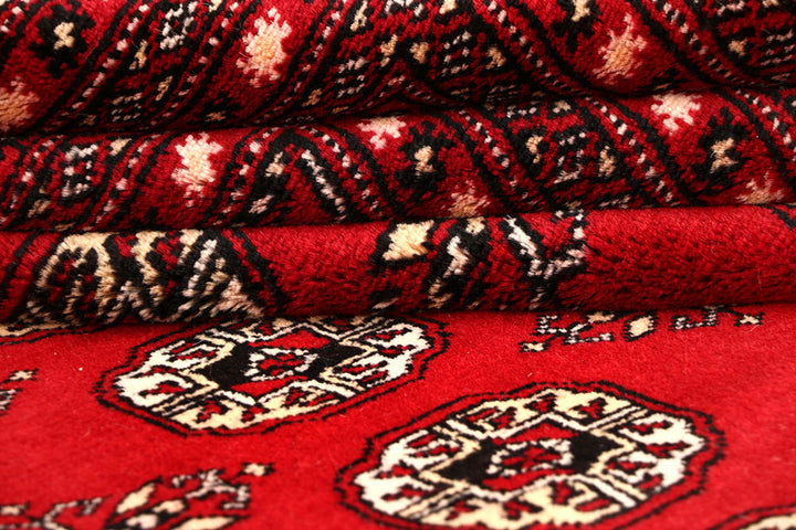 Firebrick Bokhara 10' x 14' 1 - No. 59587 - ALRUG Rug Store