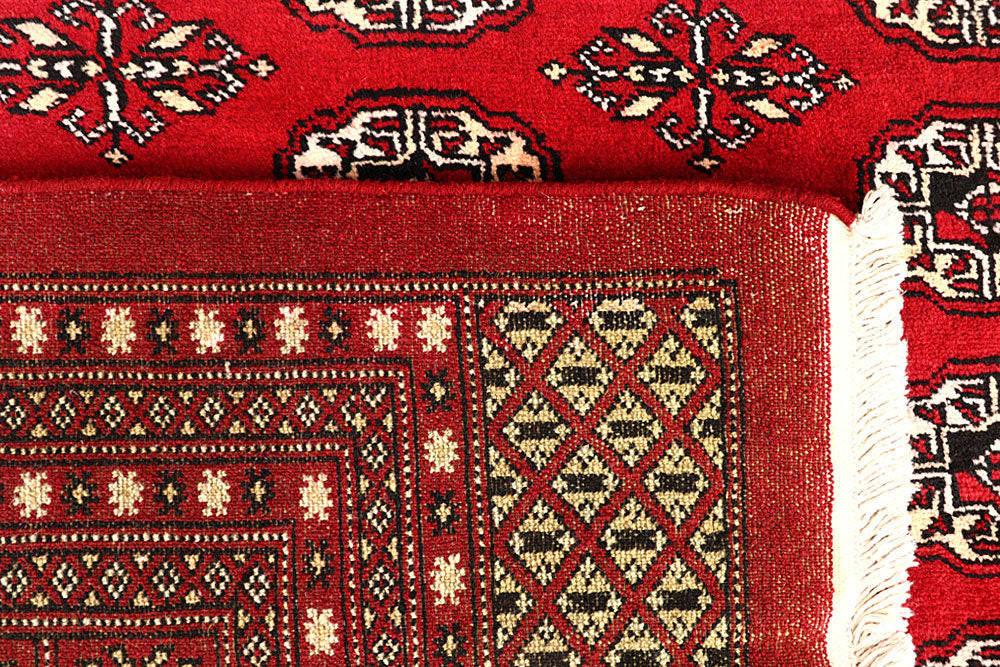 Firebrick Bokhara 10' x 14' 1 - No. 59587 - ALRUG Rug Store