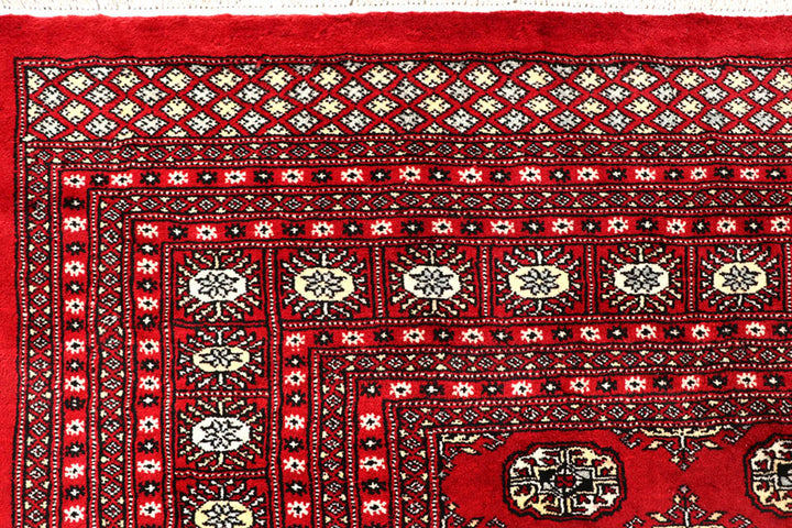 Firebrick Bokhara 10' 5 x 13' 10 - No. 59588 - ALRUG Rug Store