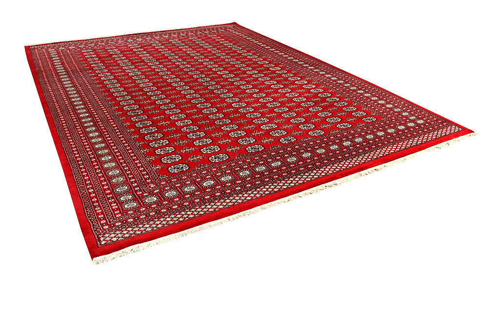 Firebrick Bokhara 10' 5 x 13' 10 - No. 59588 - ALRUG Rug Store