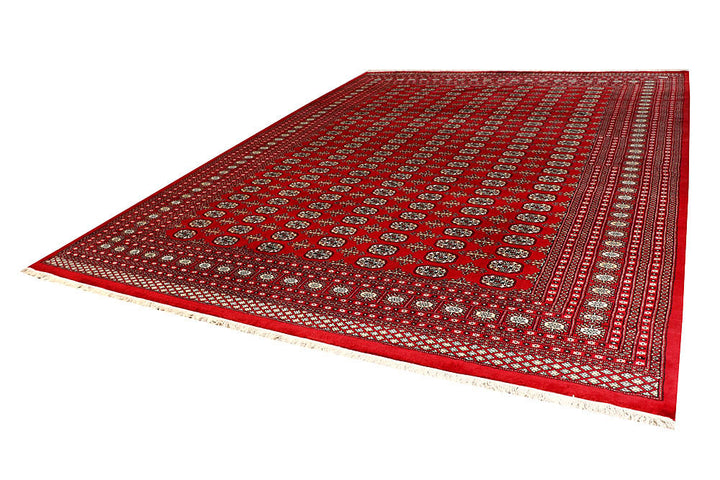 Firebrick Bokhara 10' 5 x 13' 10 - No. 59588 - ALRUG Rug Store