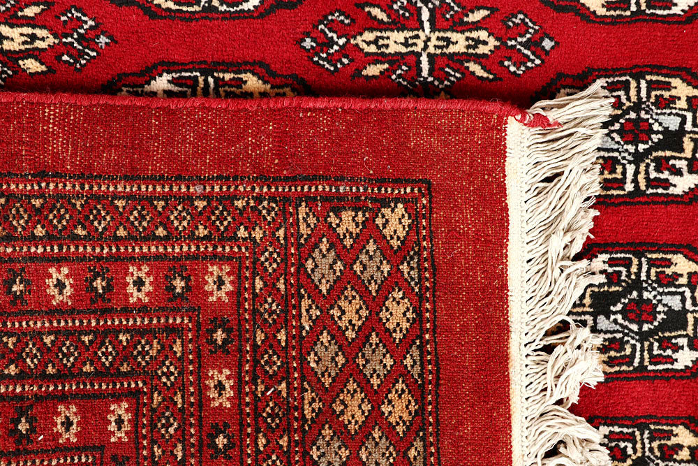 Firebrick Bokhara 10' 5 x 13' 10 - No. 59588 - ALRUG Rug Store
