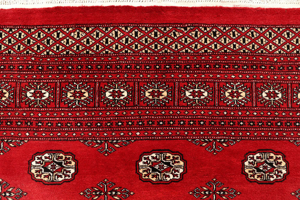 Red Bokhara 10' 3 x 13' 8 - No. 59589 - ALRUG Rug Store