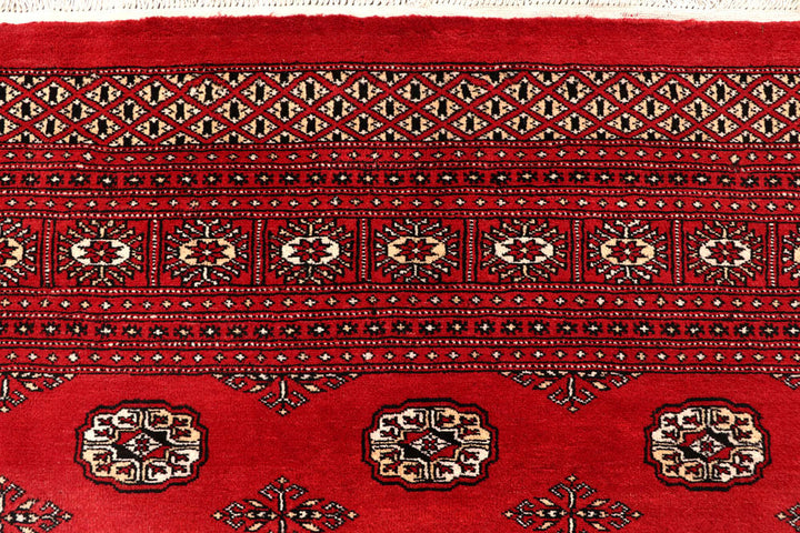 Red Bokhara 10' 3 x 13' 8 - No. 59589 - ALRUG Rug Store