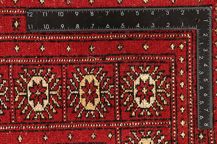 Red Bokhara 10' 3 x 13' 8 - No. 59589 - ALRUG Rug Store